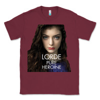 Burgundy Lorde Classic Tee - linhVisuals