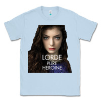 Dusty Blue Lorde Classic Tee - linhVisuals