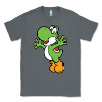 Charcoal Heather yoshi Classic Tee - linhVisuals