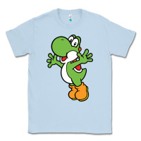 Dusty Blue yoshi Classic Tee - linhVisuals