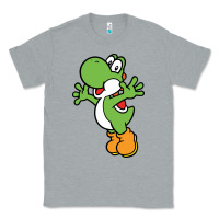 Heather Grey yoshi Classic Tee - linhVisuals