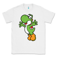 White yoshi Classic Tee - linhVisuals