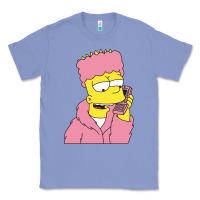 Colony Blue newbart simpson camron Classic Tee - linhVisuals