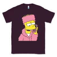 Plum newbart simpson camron Classic Tee - linhVisuals