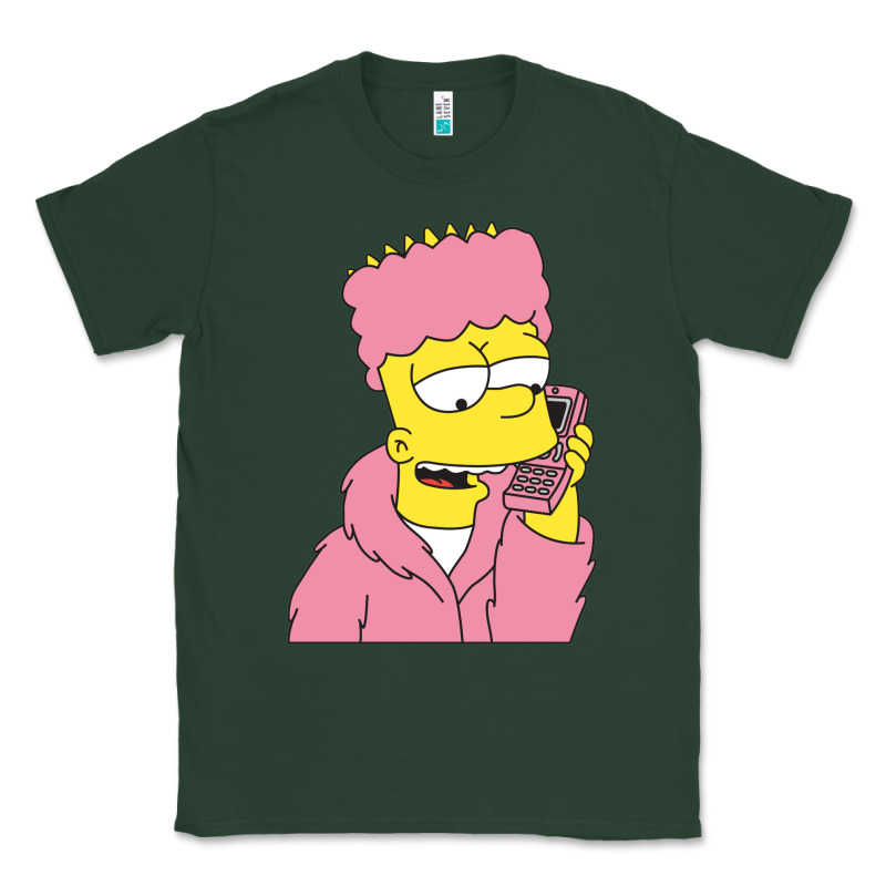 Newbart Simpson Camron Classic Tee by linhVisuals | Teevron
