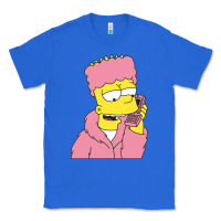 True Royal newbart simpson camron Classic Tee - linhVisuals