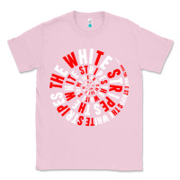 Bubblegum Pink White Stripes Classic Tee - linhVisuals