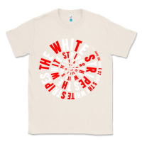 Natural White Stripes Classic Tee - linhVisuals