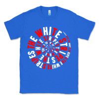 True Royal White Stripes Classic Tee - linhVisuals