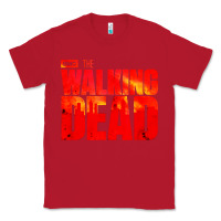 Red the walking dead blood Classic Tee - linhVisuals