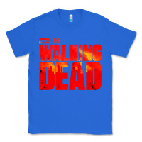 True Royal the walking dead blood Classic Tee - linhVisuals