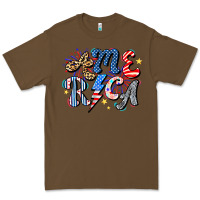 Cacao America Premium Tee - CowhideDigitalArt