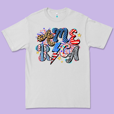 America Premium Tee Designed By Cowhidedigitalart