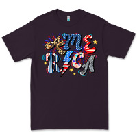 Plum America Premium Tee - CowhideDigitalArt
