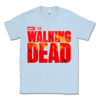 Dusty Blue the walking dead blood Classic Tee - linhVisuals
