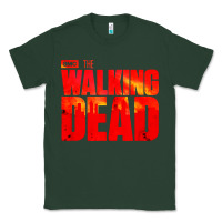 Sports Green the walking dead blood Classic Tee - linhVisuals