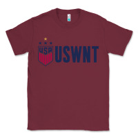 Burgundy uswnt champion Classic Tee - linhVisuals