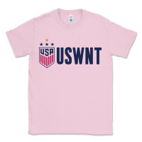 Bubblegum Pink uswnt champion Classic Tee - linhVisuals