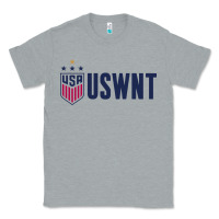 Heather Grey uswnt champion Classic Tee - linhVisuals