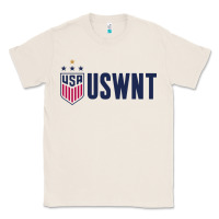 Natural uswnt champion Classic Tee - linhVisuals