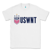 White uswnt champion Classic Tee - linhVisuals