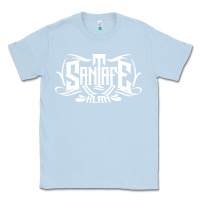 Dusty Blue santa fe klan merch santa  , Classic Tee - linhVisuals