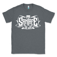 Charcoal Heather santa fe klan merch santa  , Classic Tee - linhVisuals