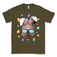 Army Green rhino easter bunny ears funny easter eggs hunting sweatshirt Classic Tee - linhVisuals