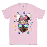 Bubblegum Pink rhino easter bunny ears funny easter eggs hunting sweatshirt Classic Tee - linhVisuals