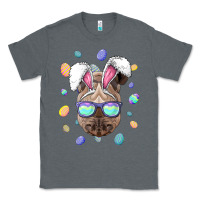 Charcoal Heather rhino easter bunny ears funny easter eggs hunting sweatshirt Classic Tee - linhVisuals