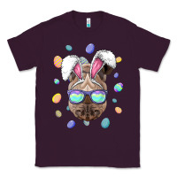 Plum rhino easter bunny ears funny easter eggs hunting sweatshirt Classic Tee - linhVisuals
