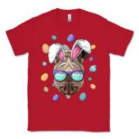 Red rhino easter bunny ears funny easter eggs hunting sweatshirt Classic Tee - linhVisuals