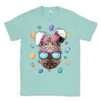 Seafoam rhino easter bunny ears funny easter eggs hunting sweatshirt Classic Tee - linhVisuals