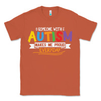 Copper someone with autism makes me proud Classic Tee - linhVisuals
