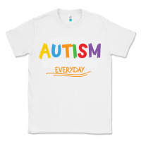 White someone with autism makes me proud Classic Tee - linhVisuals