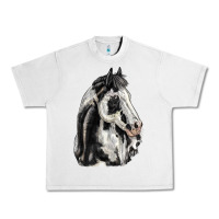 Lunar Rock paint horse Urban Heavy Tee - LillyAllenDesigns