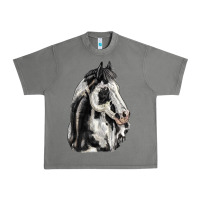 Tornado paint horse Urban Heavy Tee - LillyAllenDesigns