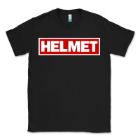 Black Meantime Helmet Classic Tee - linhVisuals