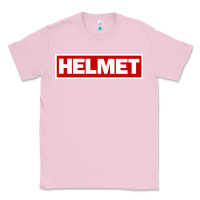 Bubblegum Pink Meantime Helmet Classic Tee - linhVisuals