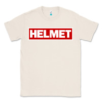 Natural Meantime Helmet Classic Tee - linhVisuals