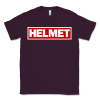 Plum Meantime Helmet Classic Tee - linhVisuals