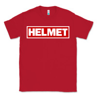 Red Meantime Helmet Classic Tee - linhVisuals