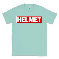Seafoam Meantime Helmet Classic Tee - linhVisuals