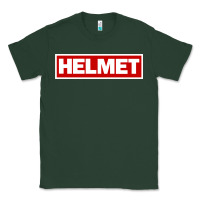 Sports Green Meantime Helmet Classic Tee - linhVisuals