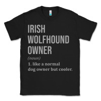 Black irish wolfhound dog funny classic Classic Tee - linhVisuals