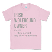 Bubblegum Pink irish wolfhound dog funny classic Classic Tee - linhVisuals
