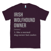 Plum irish wolfhound dog funny classic Classic Tee - linhVisuals