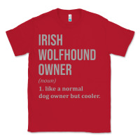 Red irish wolfhound dog funny classic Classic Tee - linhVisuals