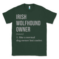 Sports Green irish wolfhound dog funny classic Classic Tee - linhVisuals