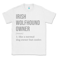 White irish wolfhound dog funny classic Classic Tee - linhVisuals